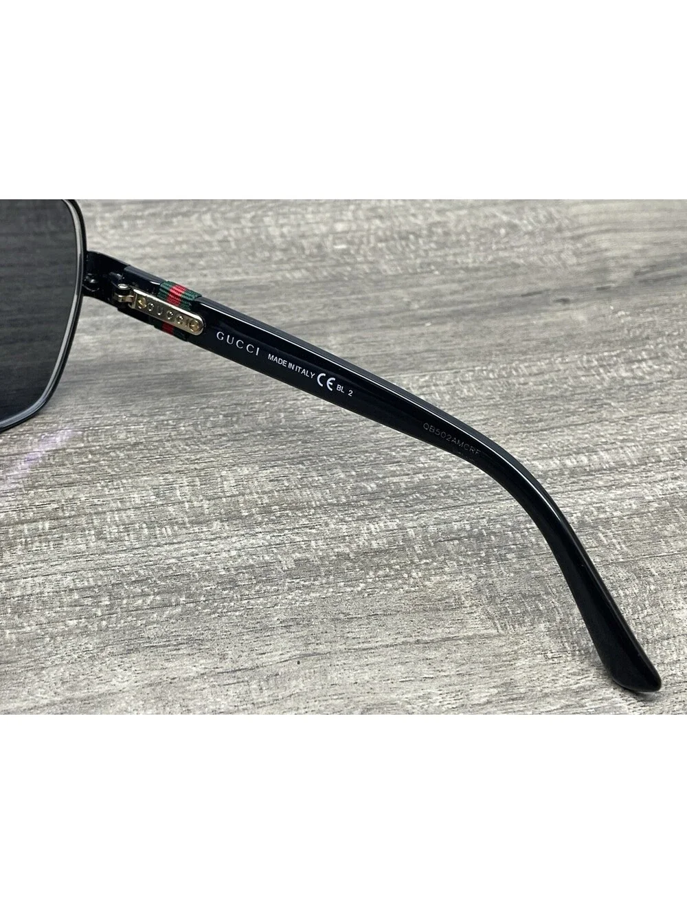Women’s Gucci Sunglasses GG4242/S Black Luxury Italy FRAMES ONLY 59[]16-130